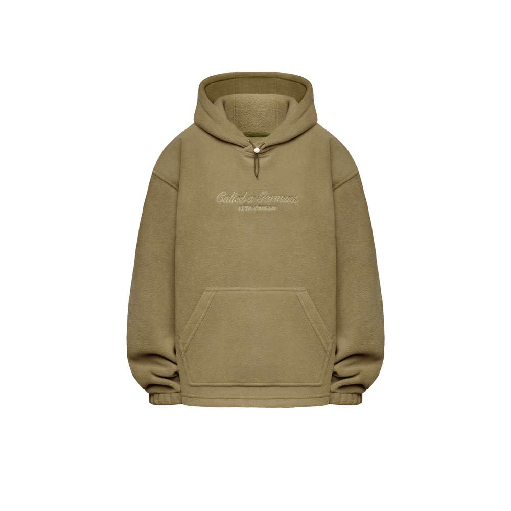 Худи Called a Garment Classic Logo Olive — фото 1