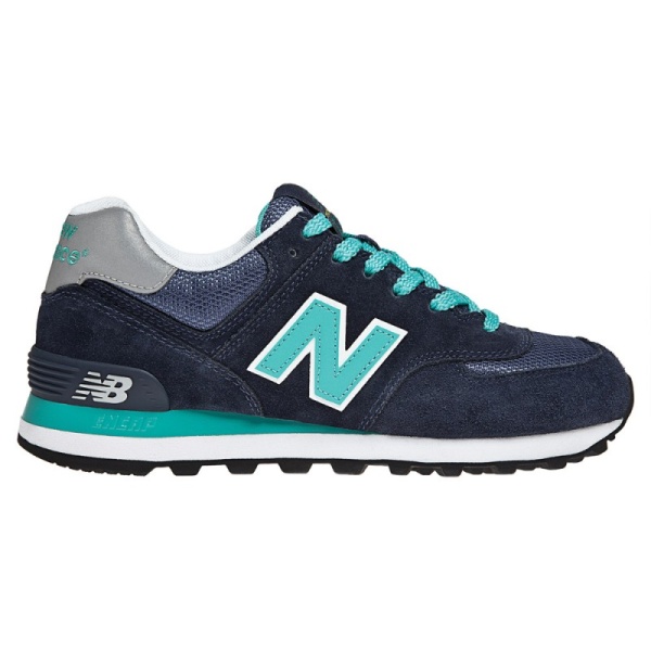 Кеды New Balance жен WL574NGE/B синие