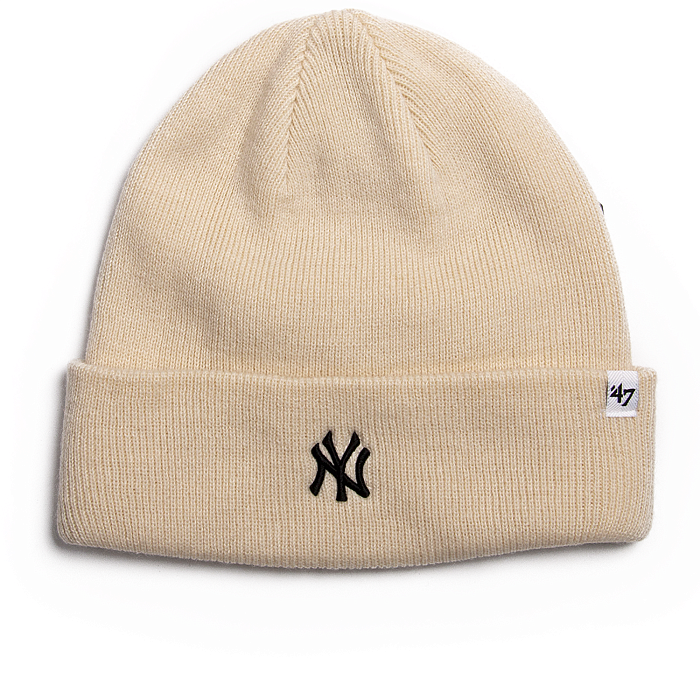 Шапка '47 Brand CENTERFIELD CUFF KNIT New York Yankees B-CFDCN17ACE-NT Natural