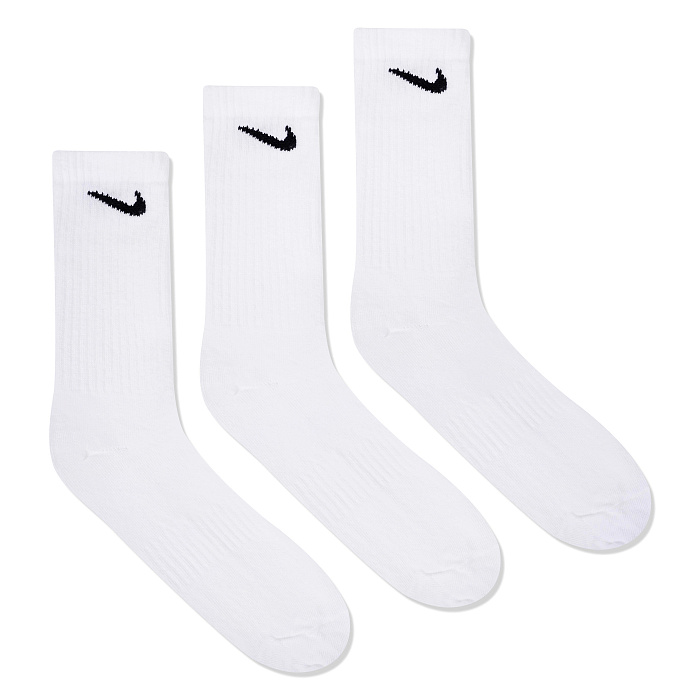 Носки Nike Everyday Lightweight КОМПЛЕКТ 3 пары белые 42-46р-р SX7676-100