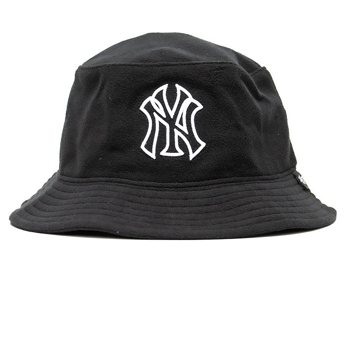Панама '47 Brand FLEECE BUCKET New York Yankees B-FLCBK17PFF-BK Black