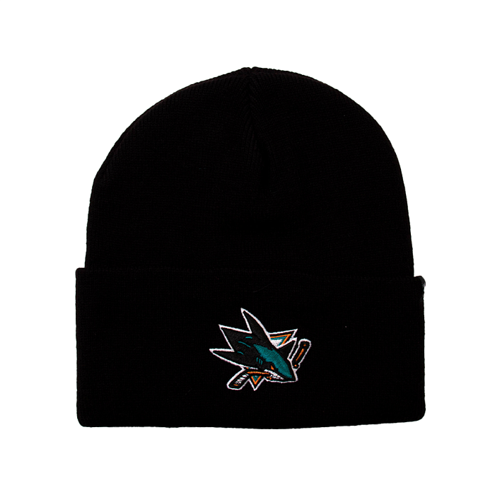 Шапка '47 Brand HAYMAKER CUFF KNIT San Jose Sharks H-HYMKR22ACE-BK